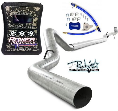 Ppei efi live autocal egr dpf delete 5&#034; exhaust 13-14 gm 6.6l lml duramax diesel