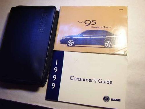 2000 saab 95 9-5 owners manual good free shipping 8880-82