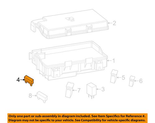 Chrysler oem-fuse 68100747ab