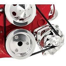 Billet specialties #fm0105pc sb chevy alternator bracket short pump low mount ds