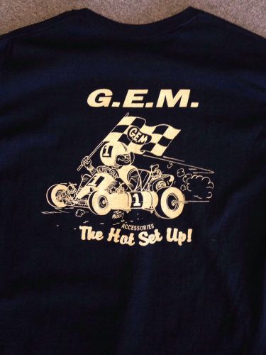 New* gem kart t-shirts,m,l,xl,xxl,vintage kart,mac,komet,kt100,