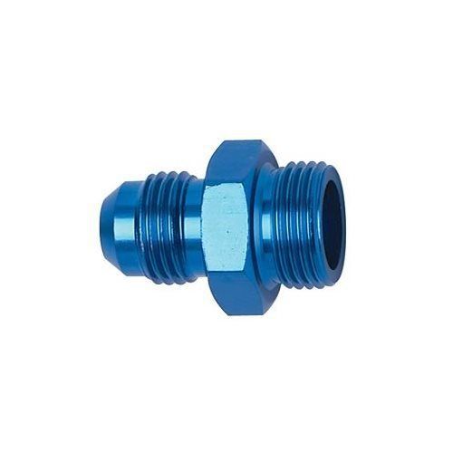 Fragola fitting straight male -10 an to straight cut male -16 an o-ring blue ea