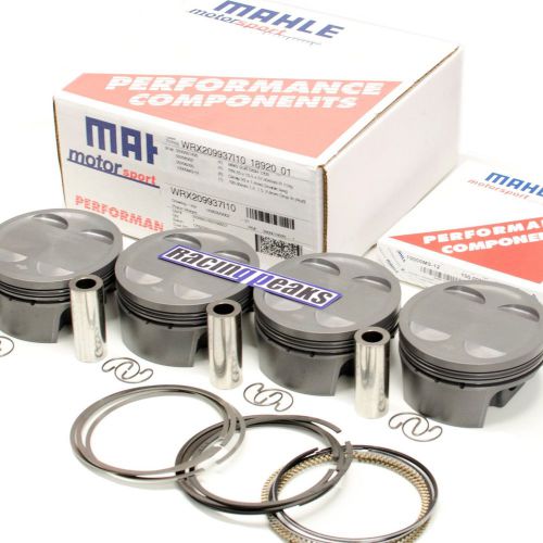 Subaru impreza wrx sti ej25 257 100.00mm cr9.0 forged pistons mahle wrx209937i10