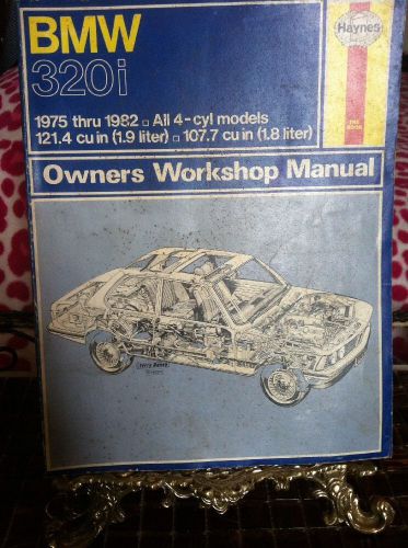 Haynes repair manual bmw 320i 1975-82 used