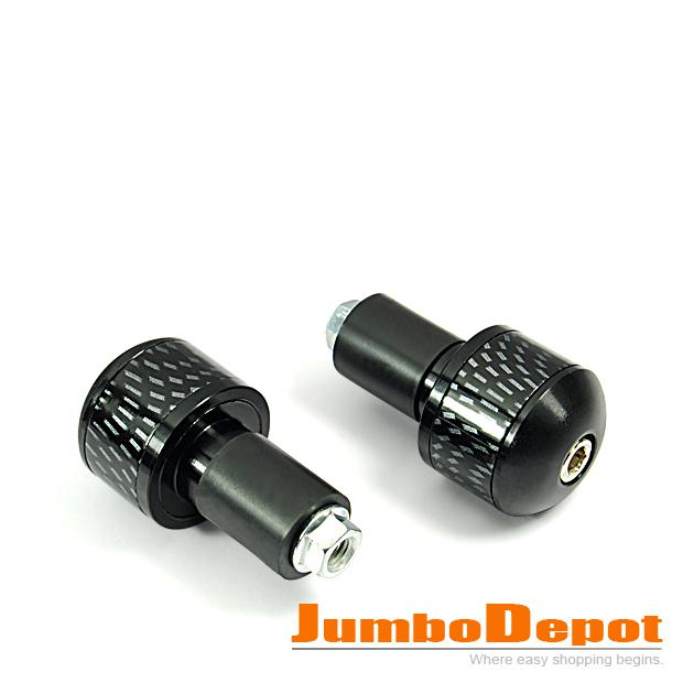 Motorcycles 7/8'' carbon fiber black bar end plug universal for yamaha warranty