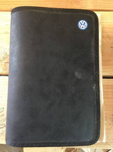 2000 volkswagen jetta owners manual booklet set complete oem 00 maintenance case