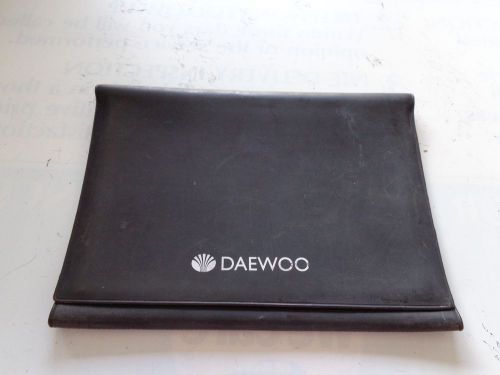 2000 2001 daewoo nubira leganza lanos owners manual case