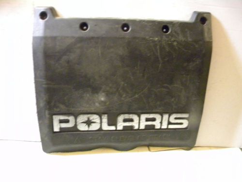 Polaris edge snowflap black with chrome letters   5433961-1038