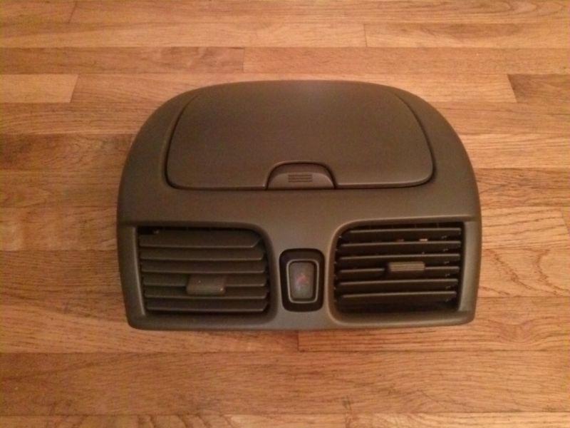 00 01 02 03 04 05 06 nissan sentra center dash a/c vent storage cubby brown/tan