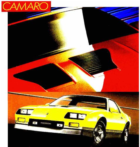 1987 chevy camaro brochure -camaro z28 iroc z--camaro lt-chevrolet camaro