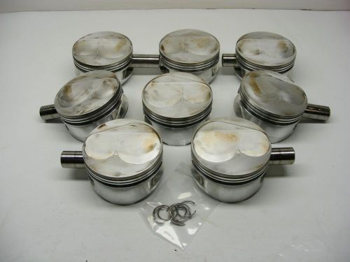 4.155 sbc -12 chevy dome je pistons 927 pin 1.100 c/h brodix dart race 051516-16