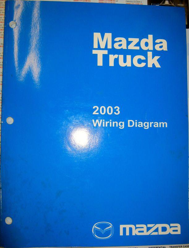 2003 mazda truck wiring diagram manual