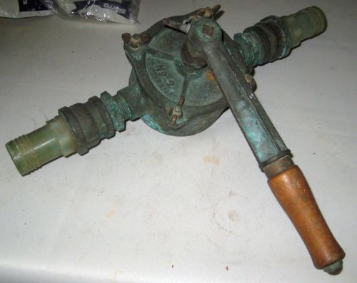 Vintage bronze allied marine hand bilge pump #2