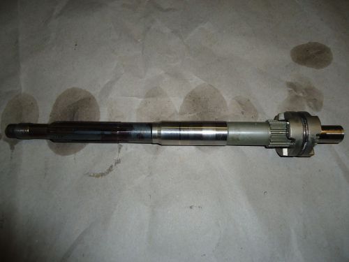 Yamaha 25hp 4 stroke outboard propeller shaft with clutch dog shifter