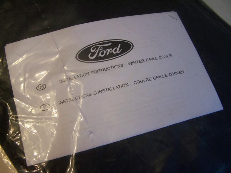 Ford 2008 2009 2010 ford f250 f350 f450 f550 winter front grill cover 6.4l oem