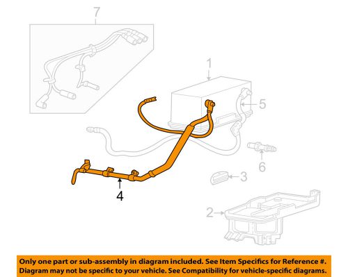 Gm oem-battery cable 12157461