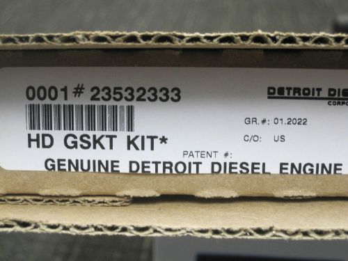 Detroit diesel series 60 head gasket kit #23532333