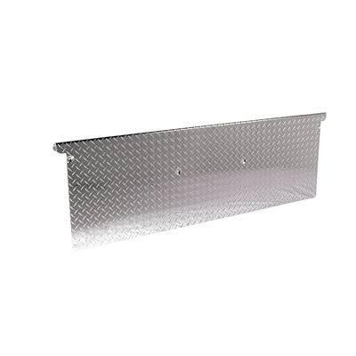 Dee zee tailgate cap diamond plate style aluminum clear powdercoated full 4137