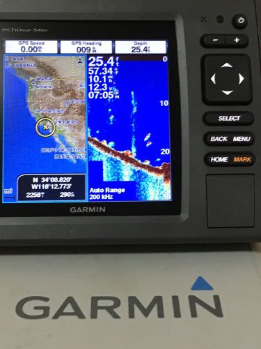 Garmin echomap 54dv used