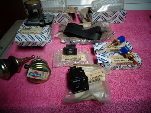 Nos vintage nissan datsun parts car truck 240z 280zx 300zx lot misc lot # 14 new