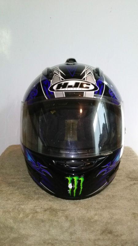 Motorcycle helmet full face hjc sportsbike