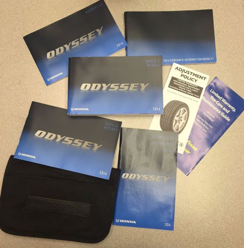 2014 honda odyssey owners manual warranty case oem