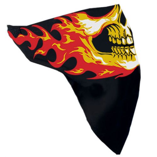 Hell skull  cloth face mask neck warmer