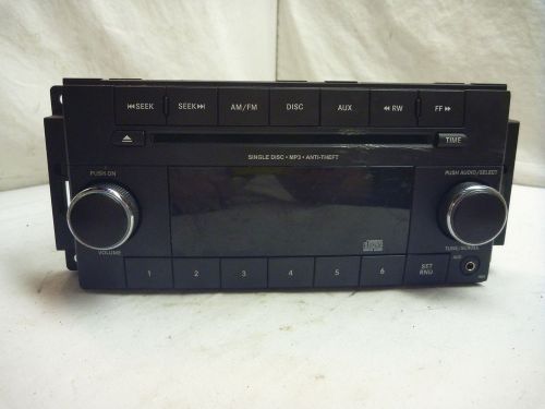 13 14 jeep patriot compass am fm radio cd mp3 aux input p05091195ac c54352