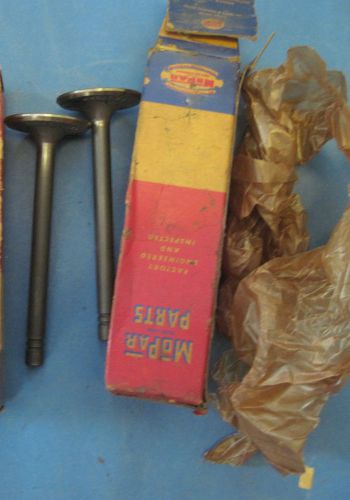 Nos 1952-1954 desoto intake valves