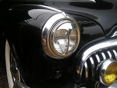 New pair of vintage style cat eye head light covers !