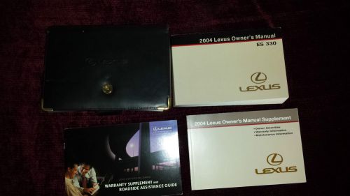 2004 lexus es330 owners manual