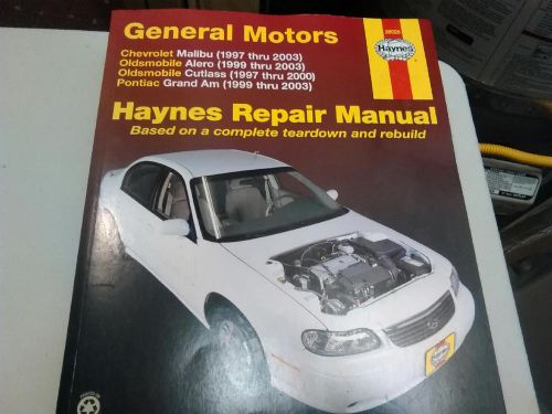 Gm &#034;haynes&#039; auto repair manual