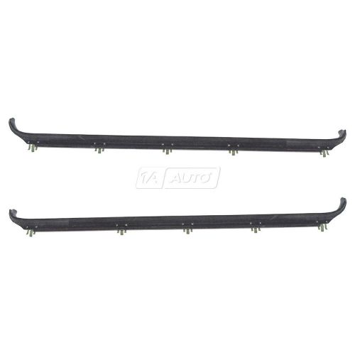 Oem rear outer door belt weatherstrip seal pair for 87-97 ford pickup truck new