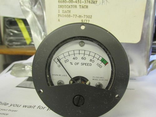 X83 new apu tachometer military surplus