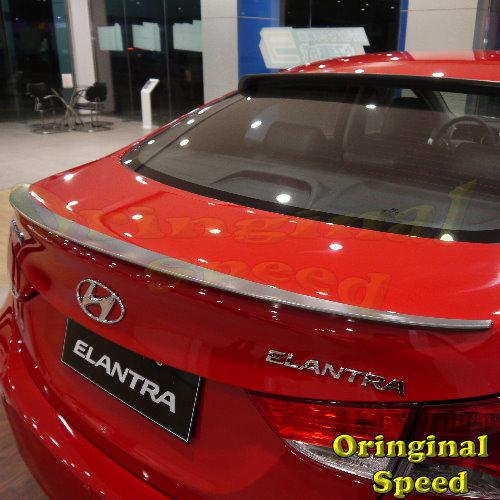 Painted hyundai elantra 2011~2013 sedan rear roof spoiler + trunk spoiler new ♞