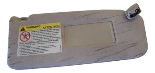 1999 audi a6, right sun visor, tan, 30284