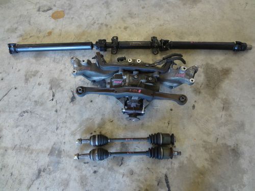 Jdm mitsubishi lancer evolution 8 4g63 03-05 differential axels cross member