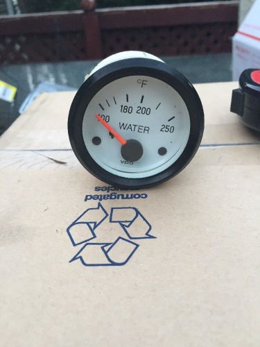 Vdo 2 inch white face gauge