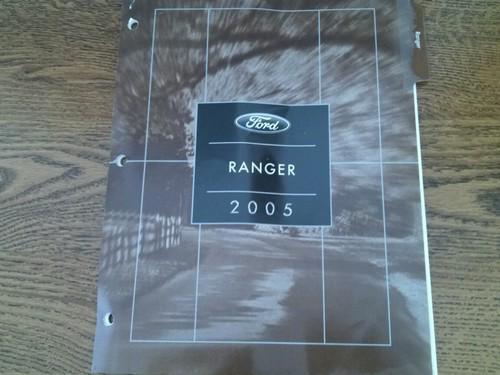 2005 ford ranger key features manual