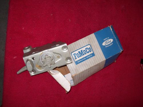 Nos 1956 ford truck left hand door lock assembly