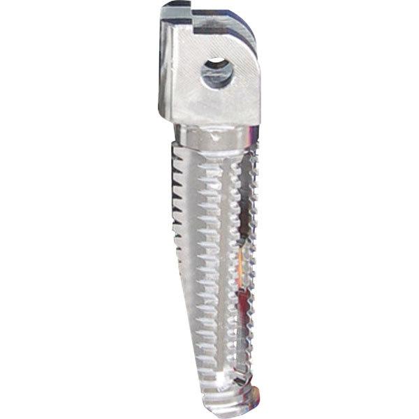 Silver competition werkes passenger aluminum footpegs