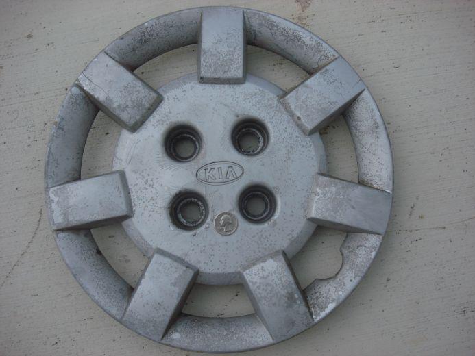 Kia 13" hubcap hub cap steel wheel 13 inch cover oem ok30d 37 170 rio spectra