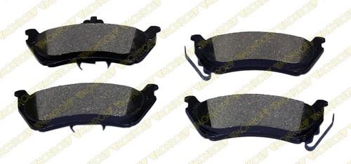 Monroe dx875a brake pad or shoe, rear-monroe dynamics brake pad