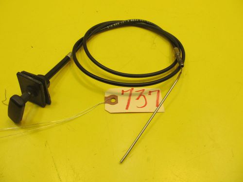 Seadoo jet ski 1996 xp gti spx 717, choke cable assembly 270500257