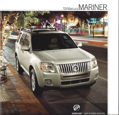 2009 mercury mariner and premier models 28 page brochure