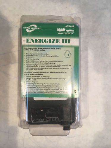 Hayes lemmerz energize iii electronic trailer brake controller new sealed 81741b