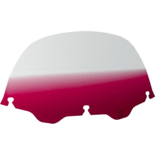 Memphis shades windshield 12&#034;h ruby harley-davidson flhx 2006-2013