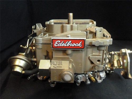 Edelbrock rochester quadrajet carburetor fits 1974-1978 chevy p/us 350-454 #1902