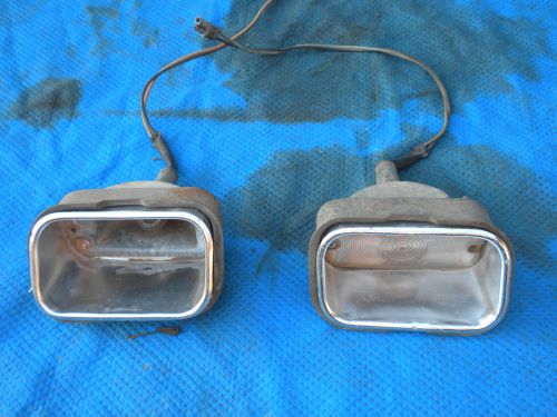 1964 galaxie 500xl pair front turn signal marker lamps classic original vintage