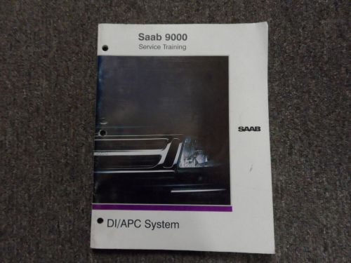 1991 saab 9000 di apc system service training shop manual factory oem deal 91